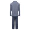 ERTUPE Women's 2 Piece Casual Blazers Open Front Long Sleeve Work Office Jackets and Pants Business Office Suit Set Blue view 3