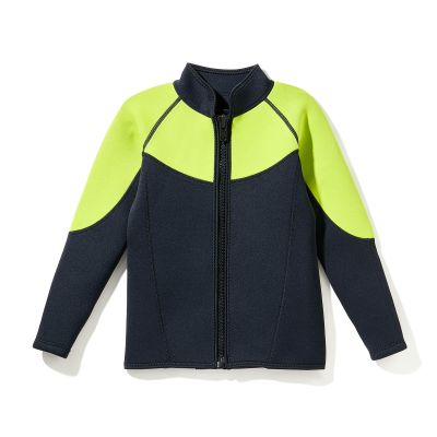 Intboss Kids Wetsuit Top 3mm Wet Suit Jacket for Boys and Girls 3T 4 T Toddlers Wetsuit Jacket 2mm Youth Size 6-14