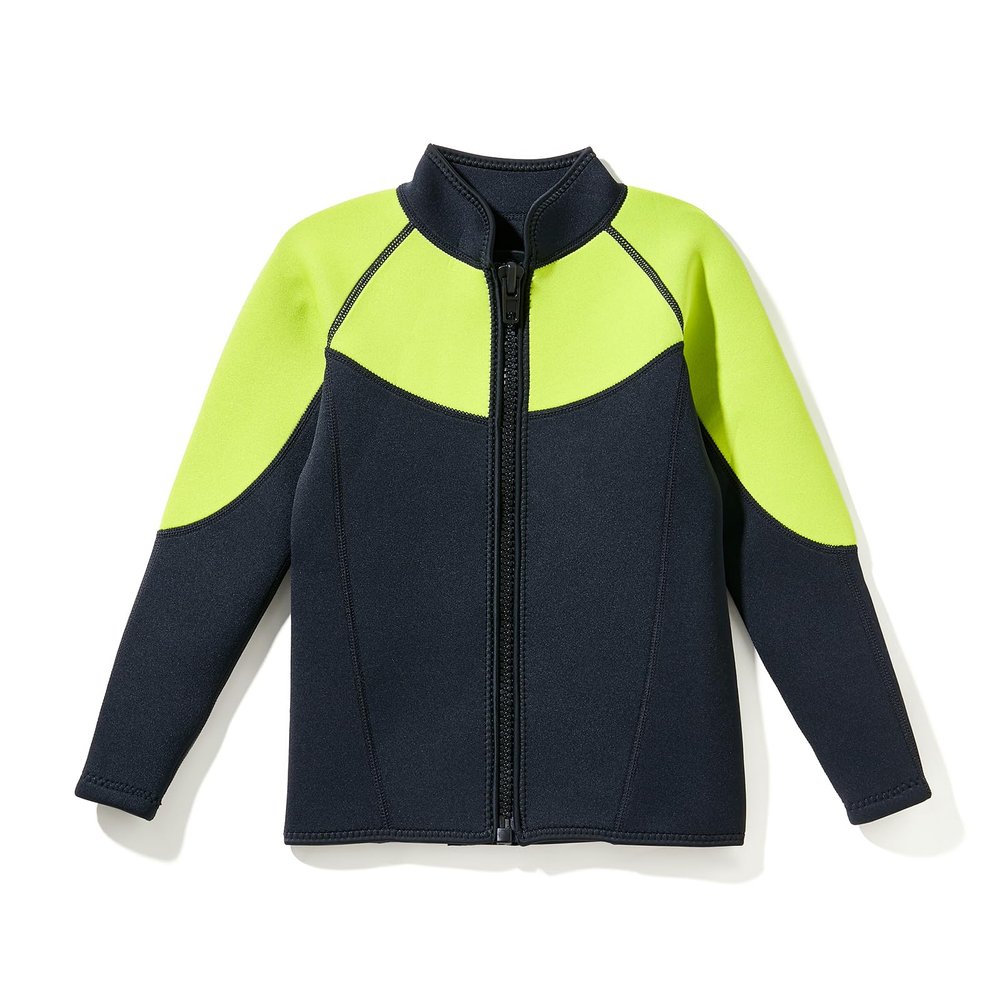 Intboss Kids Wetsuit Top 3mm Wet Suit Jacket for Boys and Girls 3T 4 T Toddlers Wetsuit Jacket 2mm Youth Size 6-14