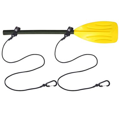 MOPHOEXII Paddle Leash Safety Rod Bungee Rod Holder Gripping Gear,Kayak Paddle Tether Lightweight Coiled Kayak Paddle Leash for SUP Kayaking Canoing Fishing Boating
