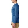 SG Edge Men's Activewear Basic Outdoor Series Sun Protection Long Sleeve Shirt,Steel Blue,L view 3