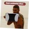 Toddmomy Kickboxing Kickboxing Taekwondo Kick Muay Thai Gloves Elbow Pads Muay Thai Kids Kickball Kicking Pad Karate Punching Shield Thai Kick Shield Kickboxing Pads Punching Pad Arc view 3