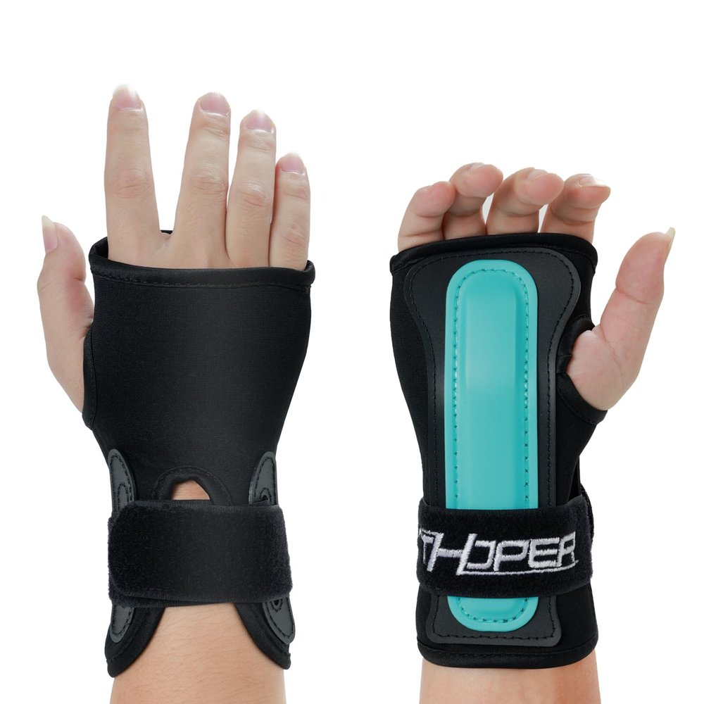 CTHOPER Wrist Guards Hand Protector for Snowboarding, Skiing, Skateboarding, Skating, Sports Wrist Brace Protective Gear(1 Pair)