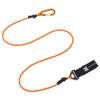 MOPHOEXII Paddle Leash Safety Rod Bungee Rod Holder Gripping Gear,Kayak Paddle Tether Lightweight Coiled Kayak Paddle Leash for SUP Kayaking Canoing Fishing Boating view 2