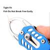 SEIWEI Fish Lip Gripper, Small Fish Grabber Gripper, Aluminium Fish Gripper Saltwater, Lip Grippers Fishing, Fishing Pliers, Fishing Gripper with Lanyard view 3