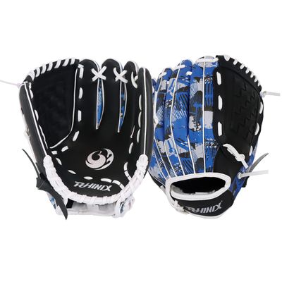 PHINIX Youth/Adult Synthetic Leather Baseball Glove Series Gloves Infield Mitts 10"-12" (Camouflage Navy, 10")
