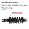 LYYCX Bike Rear Shock Absorber 125mm/150mm/165mm/190mm Adjustable Spring 450Lbs/650Lbs/750Lbs/850Lbs (Color : 165mm, Size : 750 lbs) view 4