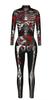 Honeystore Women's Skeleton Bodysuit Halloween Costume Bodycon Catsuit Jumpsuit BAX-214 XL view 3