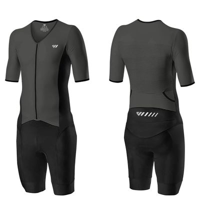 Lo.gas Logas Mens Triathlon Suit Trisuit Race Skinsuit Cycling Speed Suit Swimskin Bike Swim Run