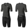 Lo.gas Logas Mens Triathlon Suit Trisuit Race Skinsuit Cycling Speed Suit Swimskin Bike Swim Run view 1
