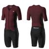 Logas Mens Triathlon Suit Trisuit Race Skinsuit Cycling Speed Suit Swimskin Bike Swim Run view 1