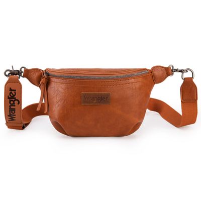 Wrangler Large Fanny Packs for Women Waist Bag Travel Belt Bags Crossbody Sling Purse