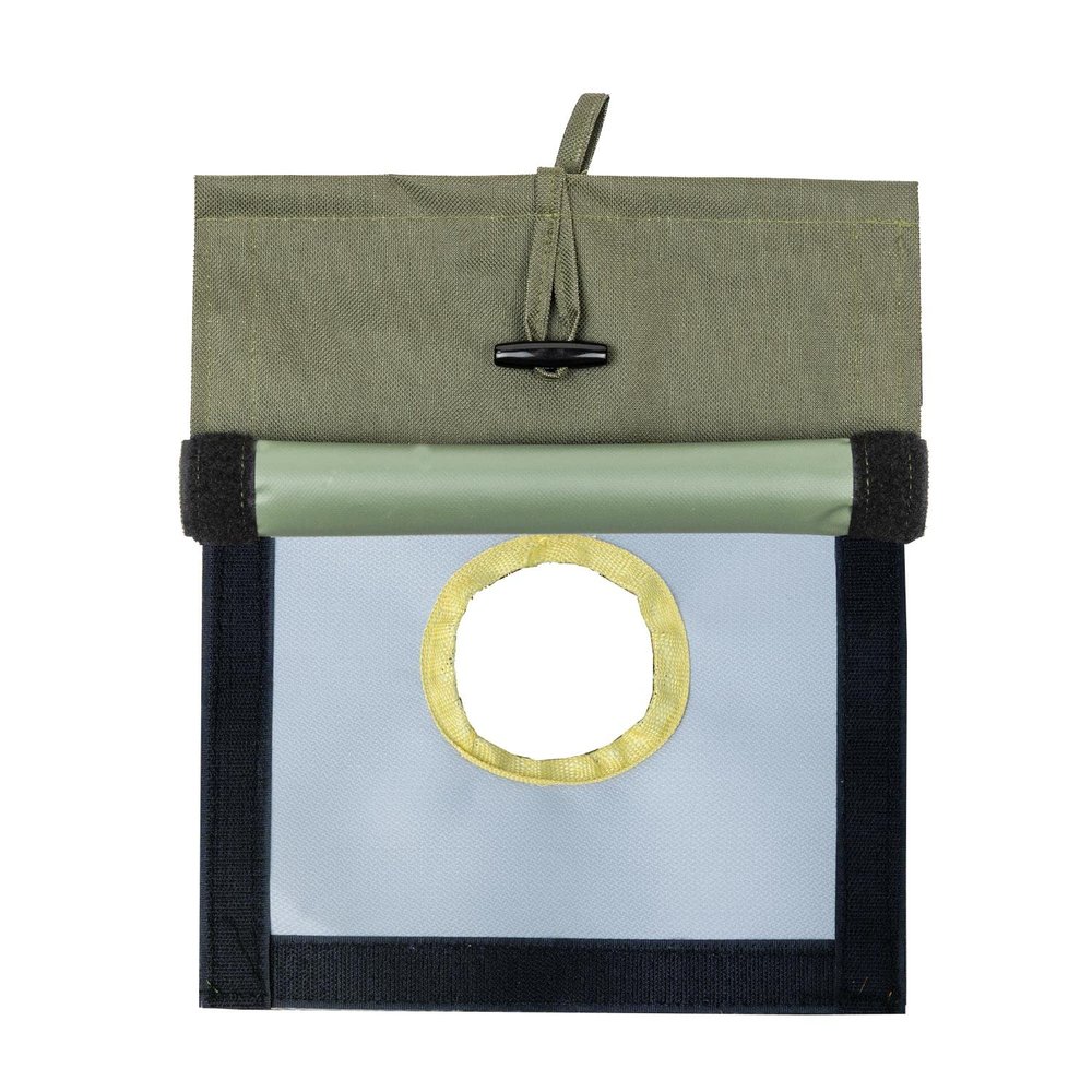 TREKREVIVE Stove Jack Kit for Tent, Stove Jack with Rain Flap, 2.7"/3.9" /DIY Fire Resistant Hole, High Temperature Resistance for Canvas Tent, Bell Tent Camping (Dia. 2.7" Hole (Green))