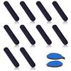 10pcs Pickleball Lead Tape, Weighted 3g Lead Tape for Pickleball Paddles, Adhesive Lead Tape Pickleball Accessory for Paddle Edge Guard, Increase Power and Swing Speed (Black) view 1