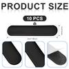 10pcs Pickleball Lead Tape, Weighted 3g Lead Tape for Pickleball Paddles, Adhesive Lead Tape Pickleball Accessory for Paddle Edge Guard, Increase Power and Swing Speed (Black) view 2