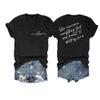She Overcame Everything T Shirt Powerful Women Shirt She Overcame Everything That was Meant to Destroy Her Shirt Fun Funny Gifts V-Neck Casual Tee Positive Graphic Tee Shirts Plus Size 5XL Black view 1