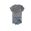 She Overcame Everything That was Meant to Destroy Her Sweatshirt Feminism Shirt Woman Empowerment Feminists Women Right Feminists Retro Tee V Neck Casual Tops Graphic Tee Grey Women Empowerment Shirt view 3