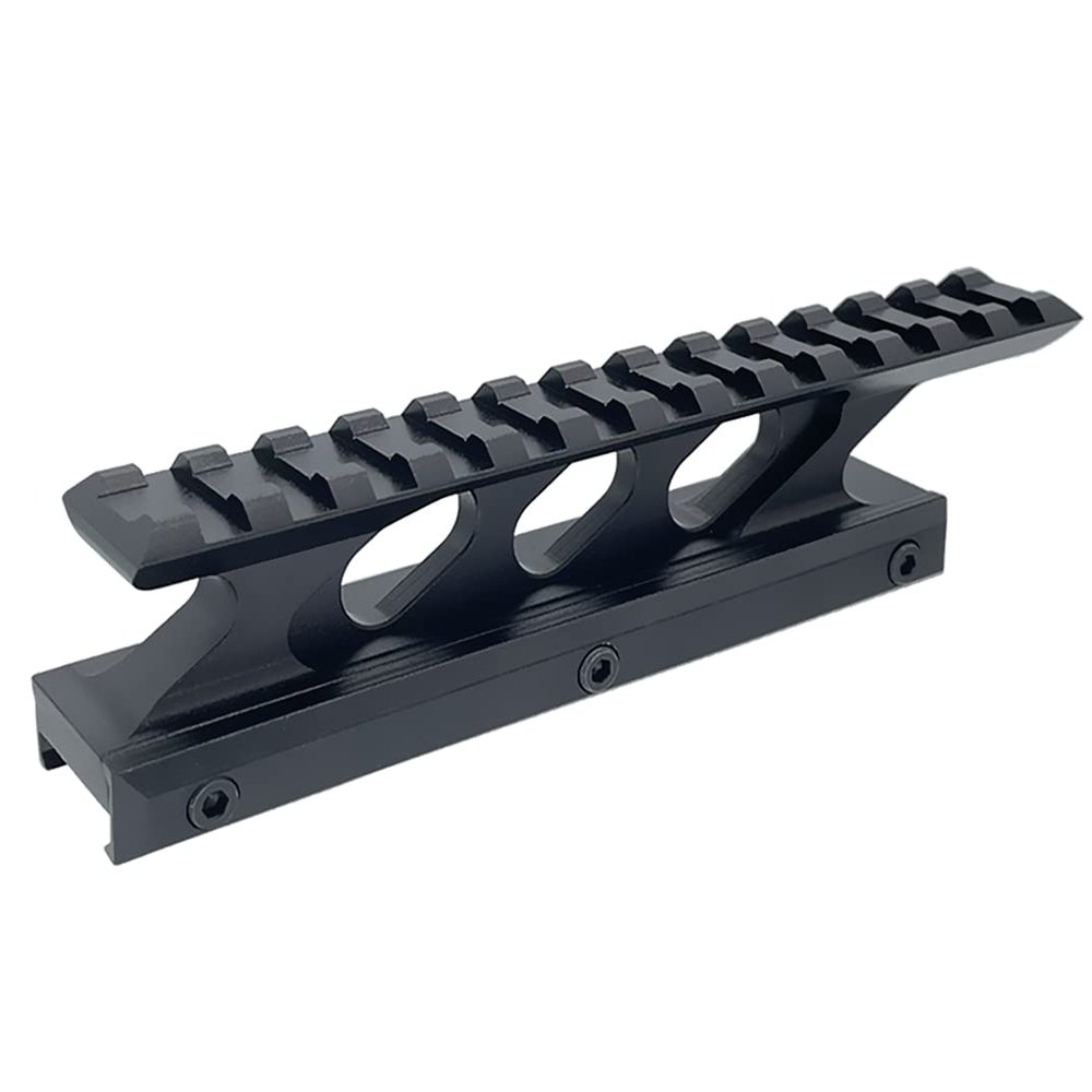 Yatrouys Picatinny Rail Riser Mount 1 inch High Profile Scope Mount Base Riser Weaver Picatinny Rail Forward Extending for Scopes and Optics