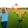 Zhanmai Inflatable Jumbo Football Goal Post Set, Yellow, Black view 2