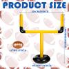 Zhanmai Inflatable Jumbo Football Goal Post Set, Yellow, Black view 3