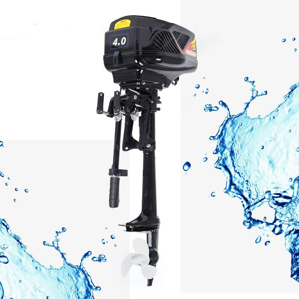 4HP Electric Outboard Motor Boat Engine 48V 1000W Electric Outboard Boat Engine Trolling Motor Fishing Boat Engine Propeller, short Shaft