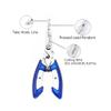 SEIWEI Small Fishing Pliers Scissors Braid Cutters Lightweight Stainless Steel Fishing Gripper Tools Handheld Fishing Tool with Bag (Orange) view 3
