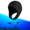 rockible 2mm Neoprene Wetsuit Hood, Diving Hood with Chin Strap Swimming Hat Surfing Cap, for Men, Women, Underwater, Snorkeling, Rafting, Winter, Black view 2