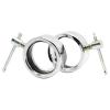 2-Piece Olympic Barbell Locking Collars, Fits 2-inch Olympic Barbell Screw Clamps, Suitable for Professional Gym Weight Training view 1