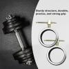 2-Piece Olympic Barbell Locking Collars, Fits 2-inch Olympic Barbell Screw Clamps, Suitable for Professional Gym Weight Training view 3