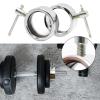 2-Piece Olympic Barbell Locking Collars, Fits 2-inch Olympic Barbell Screw Clamps, Suitable for Professional Gym Weight Training view 4