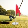 Stainless Steel Golf Hole Cup Green Cup Flag Mini Golf Golfing Flagstick for Outdoor Backyard Practice Flagstick Set Courses view 4