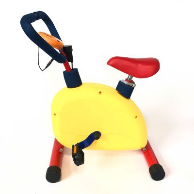 Fun And Fitness Exercise Equipment For Kids, Toddler Exercise Bikes Machine Indoor Cardio Training For Childrens With Adjustable Seat Mini Exercise Kid Stationary Bike