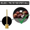 18 pcs Air Pump Accessories Valve Adapter Kit - for Bicycle Presta, Dunlop, Schrader/Auto Valve - Ball Inflation Needles - Balloon Nozzles - Inflatable Toys - by Mobi Lock view 4