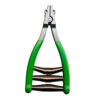 Colaxi Sports Starting Clamp Clamping Tool Wide Head Sports Alloy 3 Spring Badminton Starting Stringing Clamp for Badminton Tennis Racquet Squash