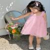 AGQT Baby Girls Tutu Dress Sleeveless Kids Tulle Birthday Party Dresses Casual Playwear Tunic Babydoll Dress Pink Sequin Star-Light Purple Rainbow Size 6-12 Months view 4