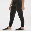 J. America Womens MLange Fleece Joggers, XL, Black view 3