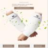 WIRUN Taekwondo Cloth Combination Hand Fist/Forearm Pads Arm Guards Protector, Martial Arts MMA Karate Sparring Training Elbow Protective Sleeve Gear for Adult Men Women Youth (White,Small) view 3