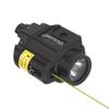 Nightstick TCM-10-GL Compact Handgun Light w/Green Laser - 1 CR123  Black view 1