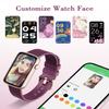 SHANG WING Fitness Watches for Women, LYNN2 Fitness Tracker with Heart Rate Monitor Blood Oxygen/Sleep Tracker Pedometer, Slim Step Tracker Watch for iOS/Android Phones Waterproof (Purple) view 2