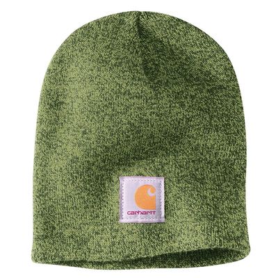 Carhartt Men's Knit Beanie, Chive/Light Moss Marl, One Size