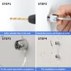 BYTOTU Lightsaber Holder Wall Mount-Lightsaber Stand Wall Display-1 Layer -Lightsaber Wall Mount Horizontal-Lightsaber Placement Display-Pixel Saber Mount for Wall-Plexiglass - (Swords Not Included) view 3
