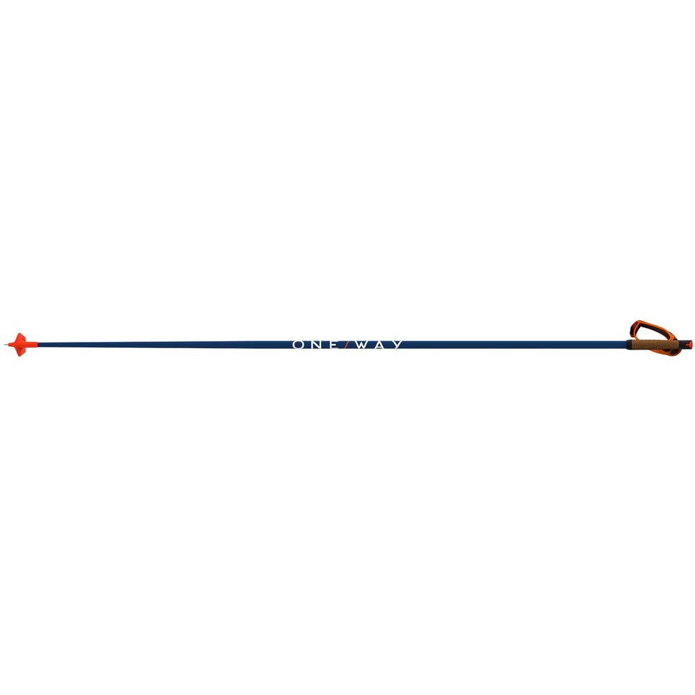 Fischer Storm 5 Mag Ski Poles - Durable Lightweight Easy-to-Use Outdoor Winter Sports Nordic Race Poles with Magnetic Quick-Release Grip System & Click-Lock Strap, 140