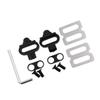 BESPORTBLE Bike Pedal Cleat Set Clip-in Clips Kit Self-Locking Cleats for Mountain Bike Cycling Locking view 1