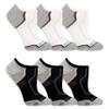 Fruit Of the Loom Women's Lightweight CoolZone No Show Socks (6 Pack), White Assorted, 8-12 view 1