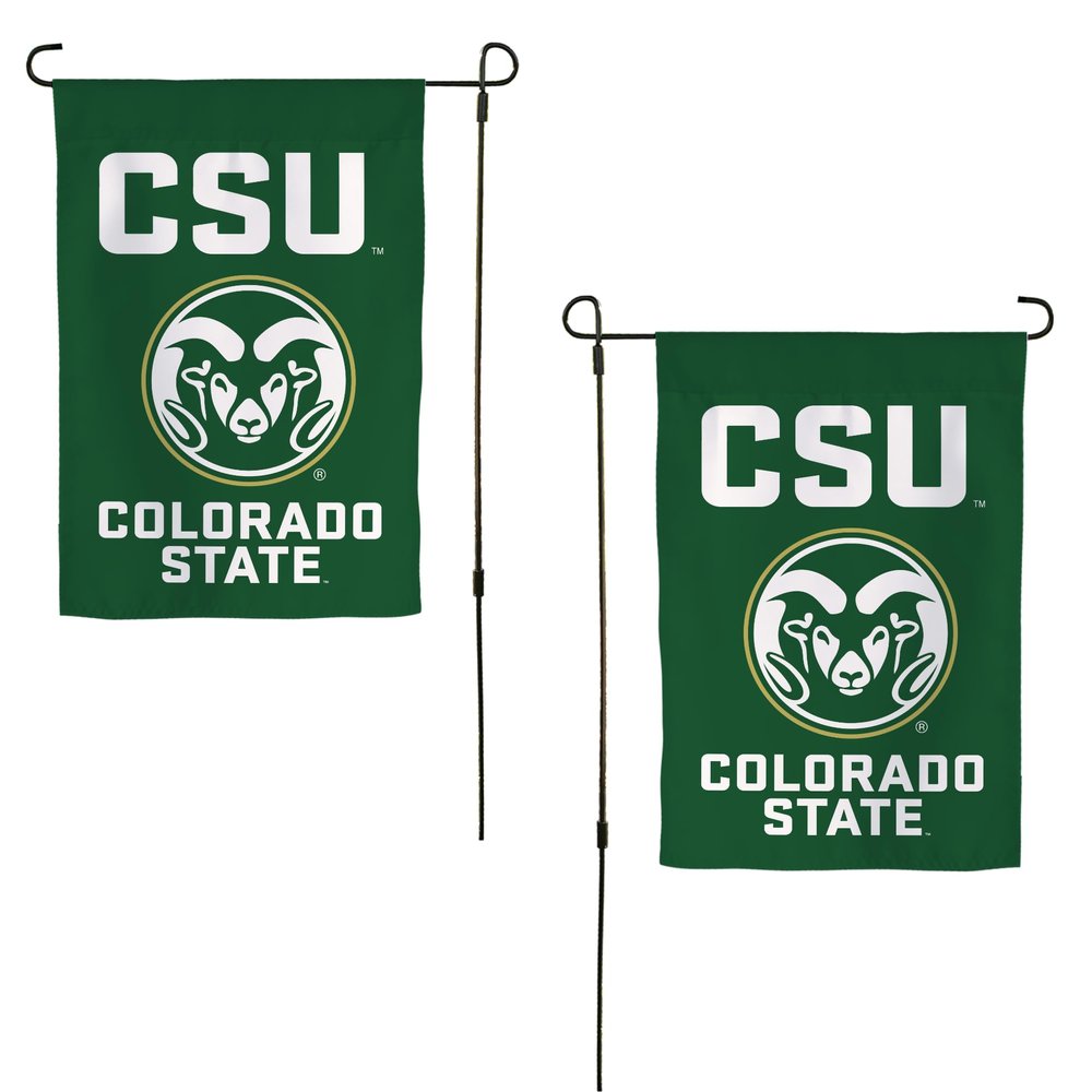 Desert Cactus Colorado State University CSU Garden Flag  19 x 12 inch Colorado State Rams Banner, For Outdoor Display and Events (Design E)