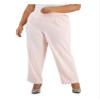 bar III Womens Plus High Rise Work Wear Trouser Pants Pink 2X view 1