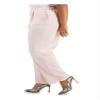 bar III Womens Plus High Rise Work Wear Trouser Pants Pink 2X view 3
