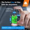 Forge TSA Approved Luggage Locks, Re-settable Combination with Alloy Body(Green 2 Locks) view 3