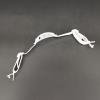 Aosekaa Helmet Chin Strap Foot Ball Chin Strap Lanyard Easy to Install Hard Hat Chinstrap Chin Band for Adults Riding Climbing Outdoor, White view 4