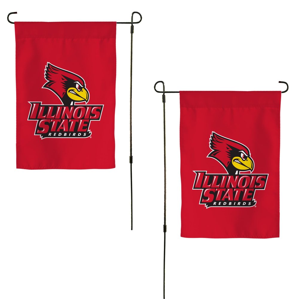 Desert Cactus Illinois State University ISU Garden Flag  19 x 12 inch Illinois State Redbirds Banner, For Outdoor Display and Events (Design C)